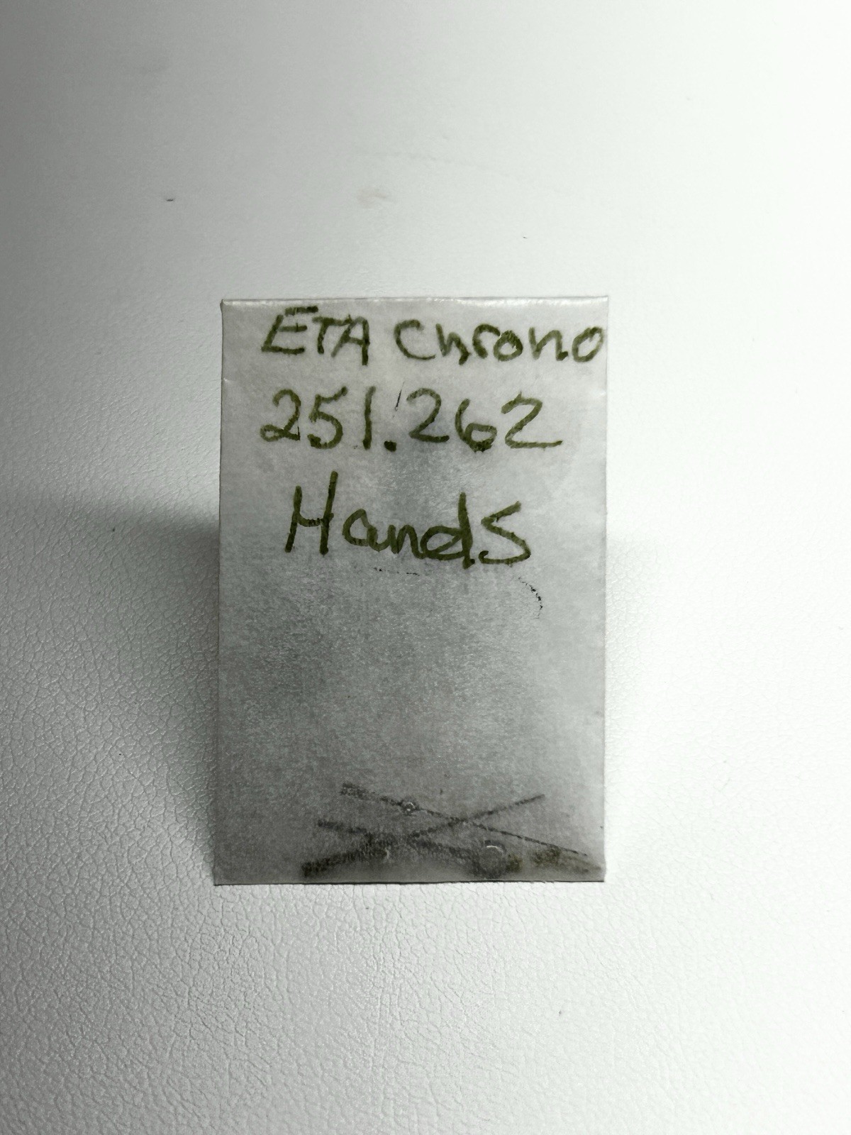 Vintage NOS Watch Hands For ETA 251.262 Chronograph Movement