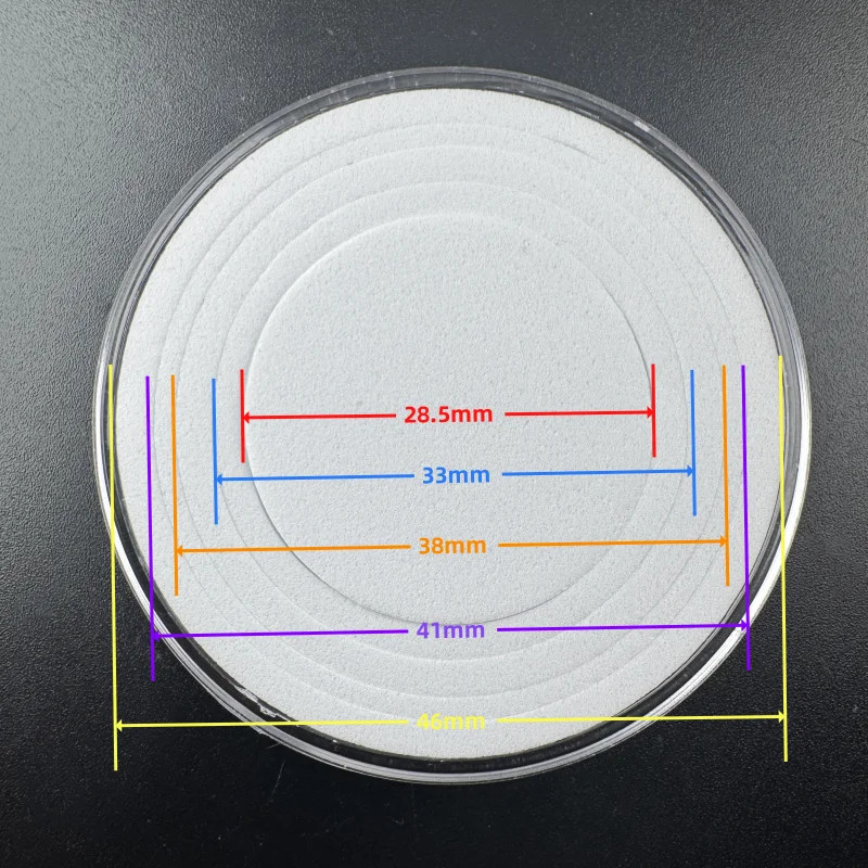 Acrylic Watch Dial Storage Box 28.5mm Organizer Case 38mm Bezel Holder