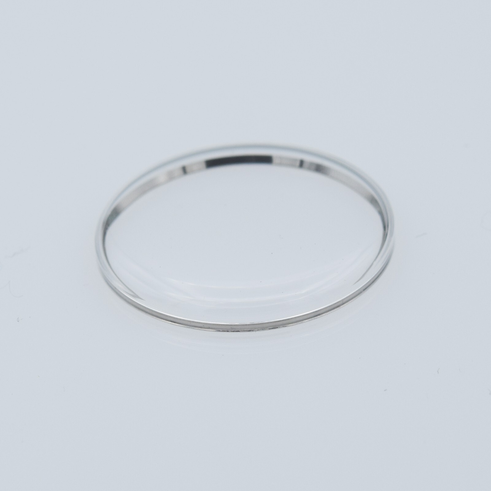 Replacement 29.6mm Watch Crystal For Omega PZ 5000 With Silver Tension Ring