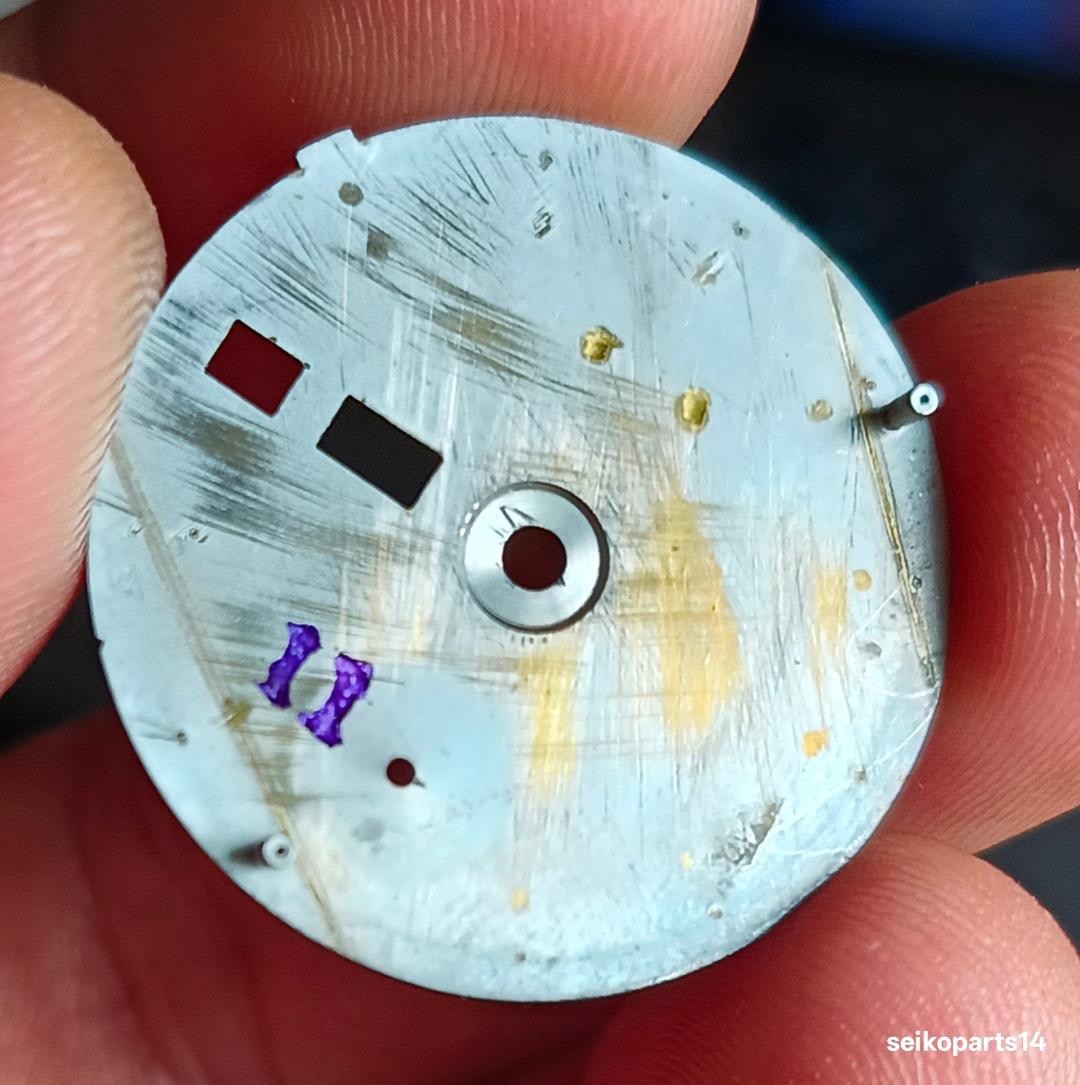 GENUINE SEIKO DIAL SEIKO 6139-7001 RESIST DATE STAMPED 11 JAN. 1971