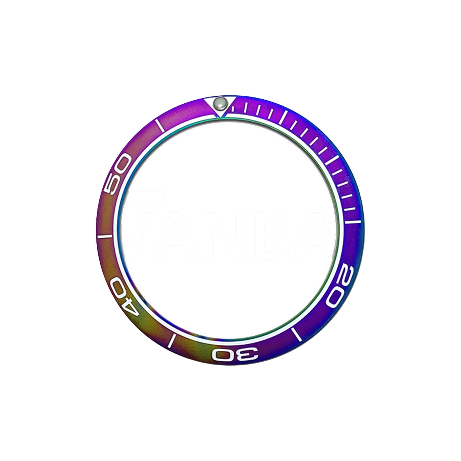 38mm Colorful Ceramic Ring Watch Bezel Accessories For Water Ghost Sk007 Watch