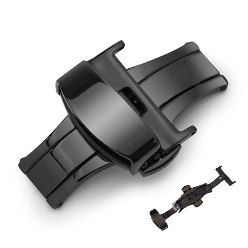 Watch Deployant Clasp | Stainless Steel Butterfly Deployment | 16mm 18mm 20mm