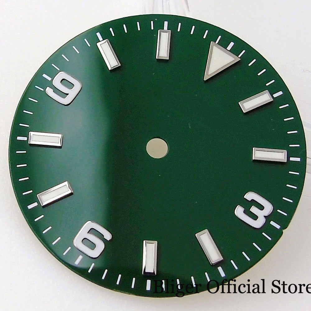 BLIGER 29MM Watch Dial fit NH35A NH36A PT5000 MIYOTA ETA 2824 Blue Yellow Black