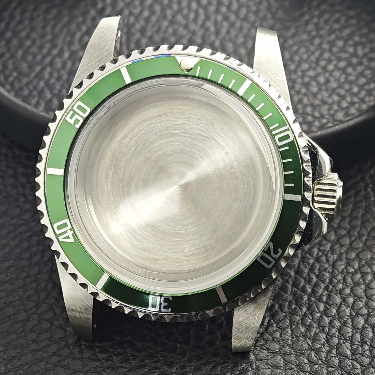 NH35 39Mm Case Vintage Retro Dome Glass Watch Case for Retro Submariner NH35 Mov