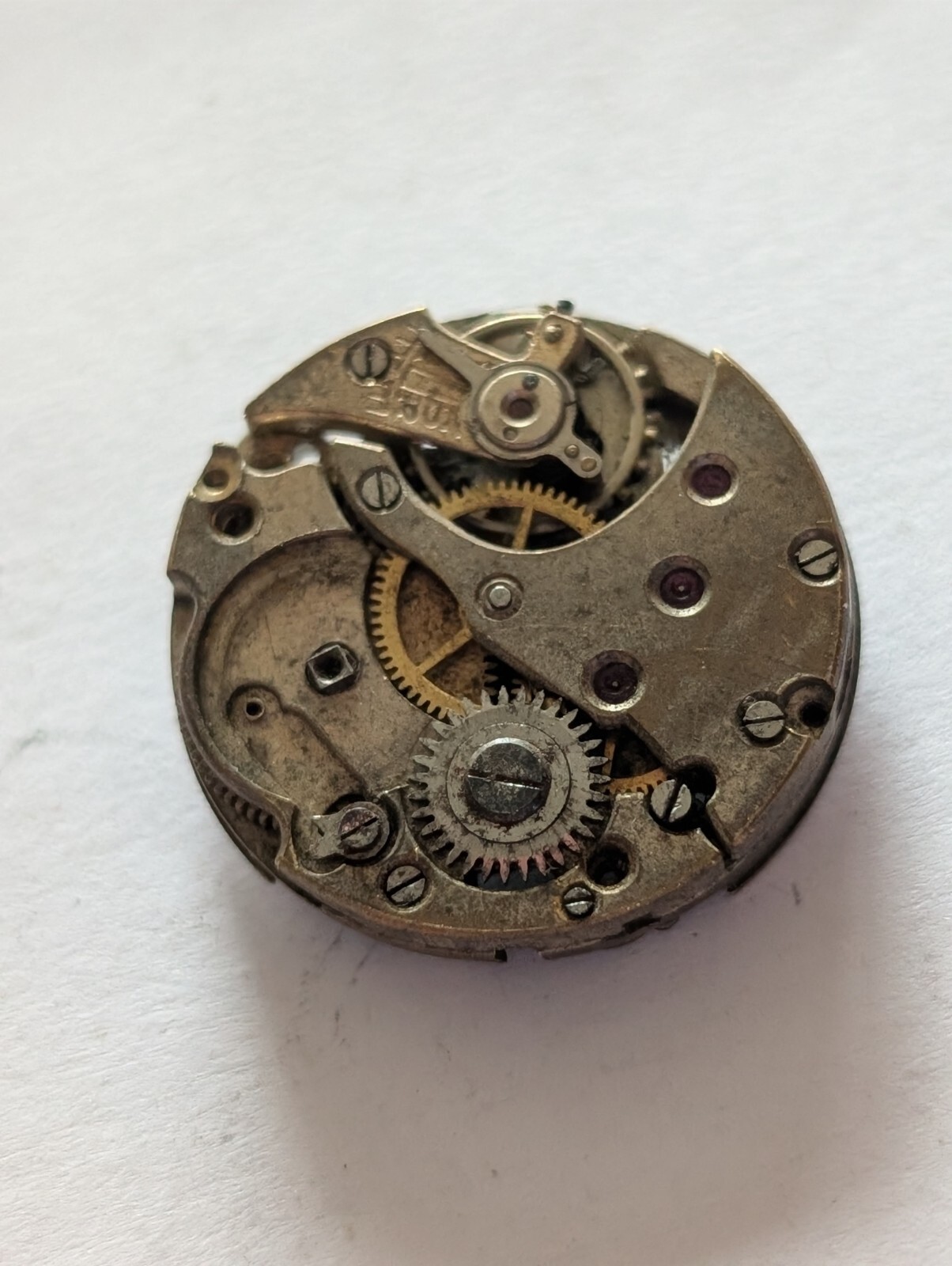 Vintage Cupillard 233 Mechanical Watch Movement (Untested)