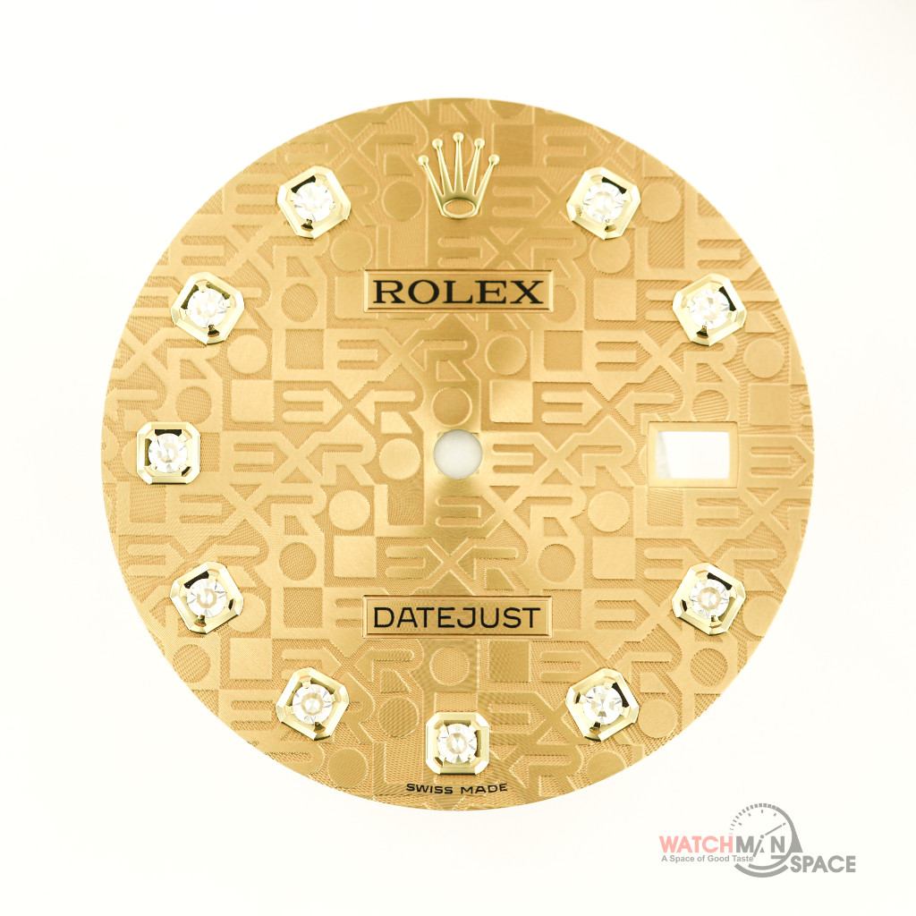 Original Rolex DJ 36mm 116233 116203 Champagne Jubilee Diamond Dial 2/T #L5