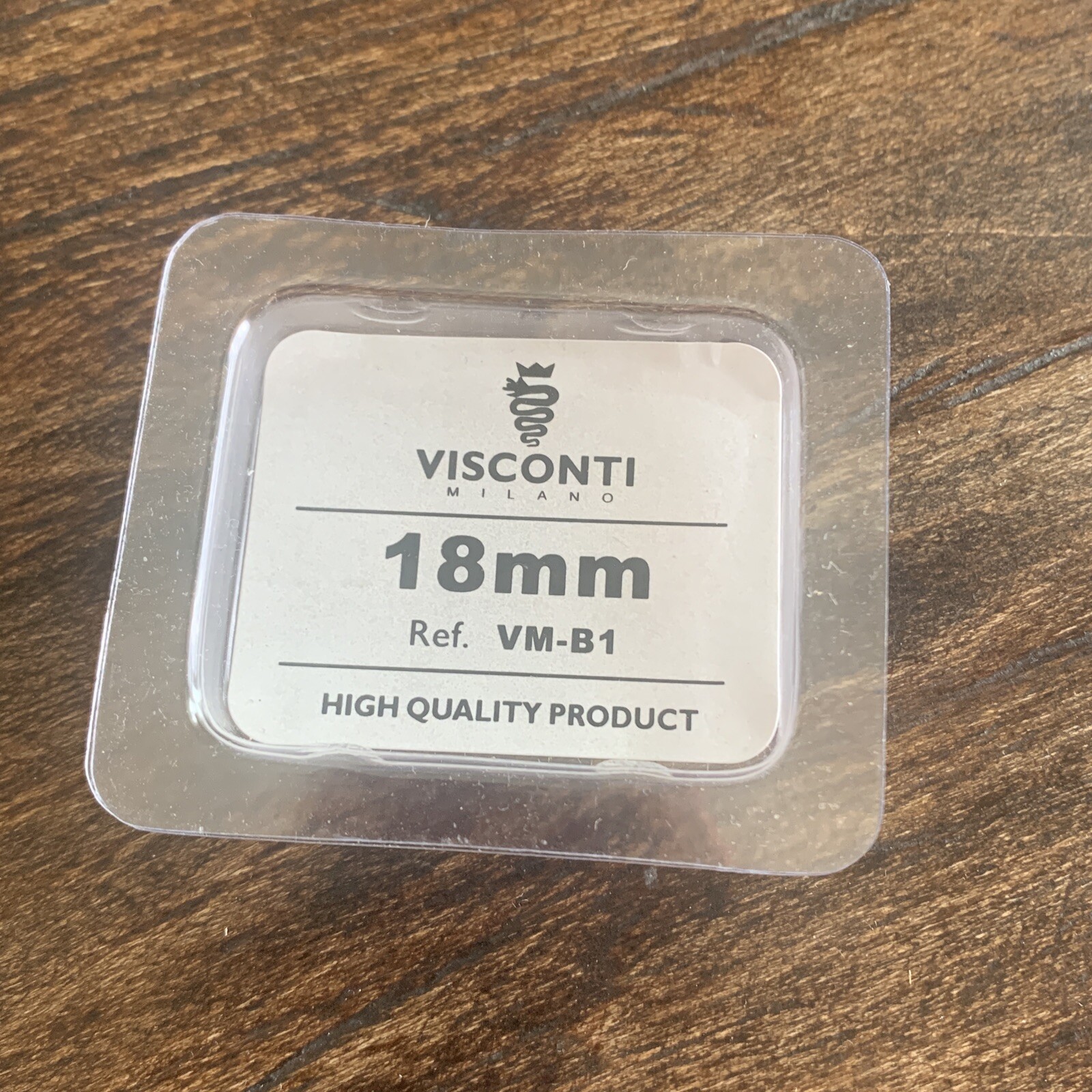 VISCONTI Watch Pin Buckle 18 mm Rose Gold Stainless Steel High Quality ITALY