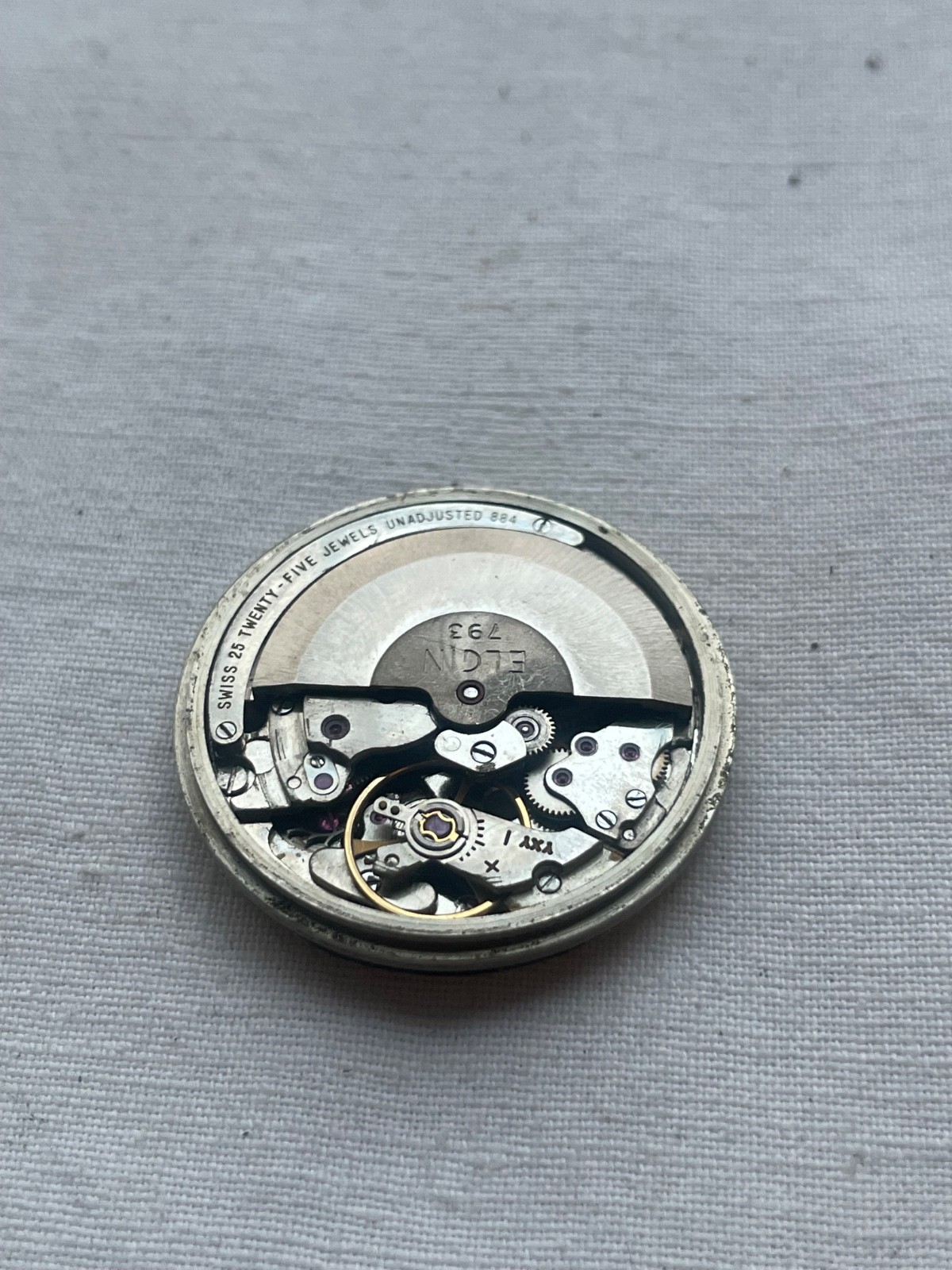 Lord Elgin 884 selfwinding 25j – movement for men watches AS IS