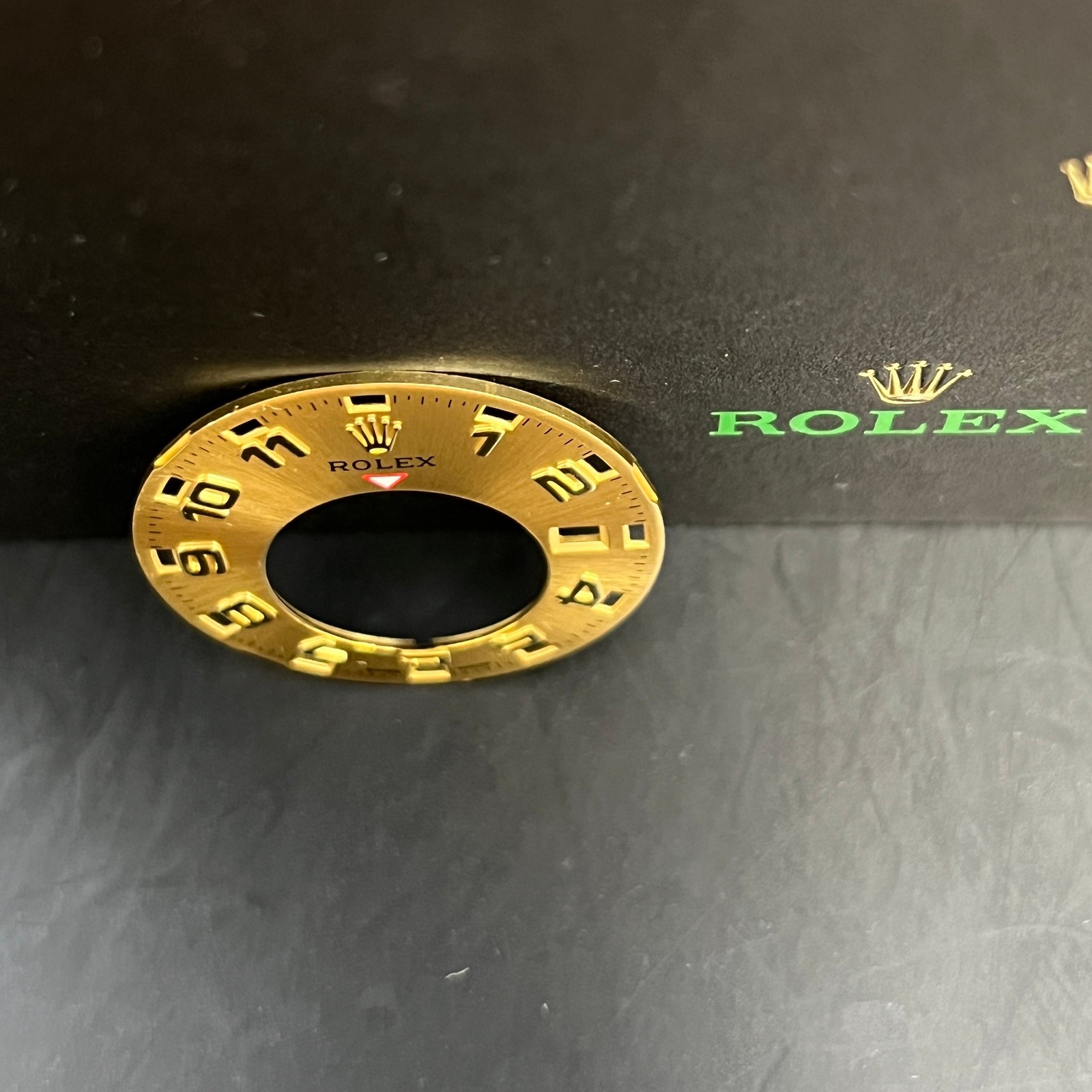 Rolex Sky-Dweller 42mm Gold Dial Arabic Hour Marker Markers Oyster Ref: 326938