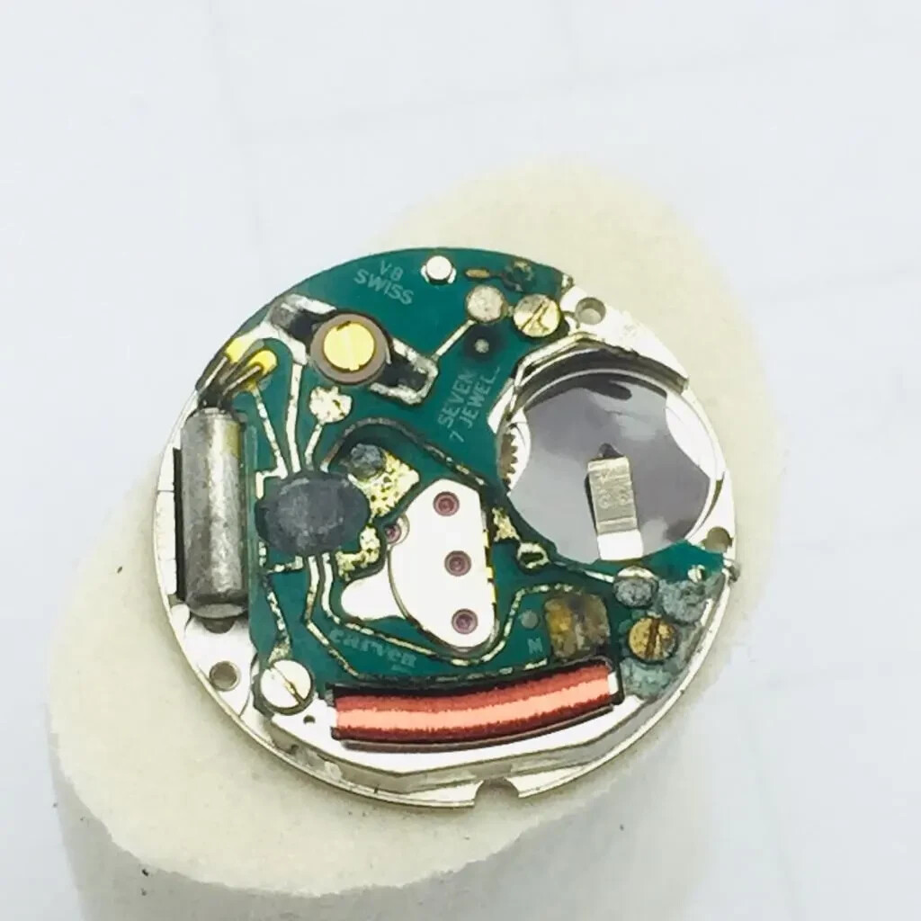 Carven ETA 956.114 Not Tested Quartz Watch Movement For Parts IMR151RM1