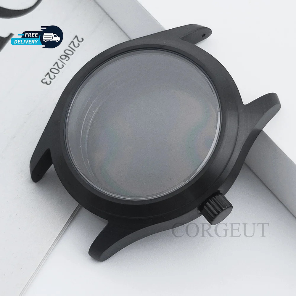 Pilot Watch Case 36mm 39mm 200m Waterproof PVD For NH34 NH35 NH36 ETA PT5000