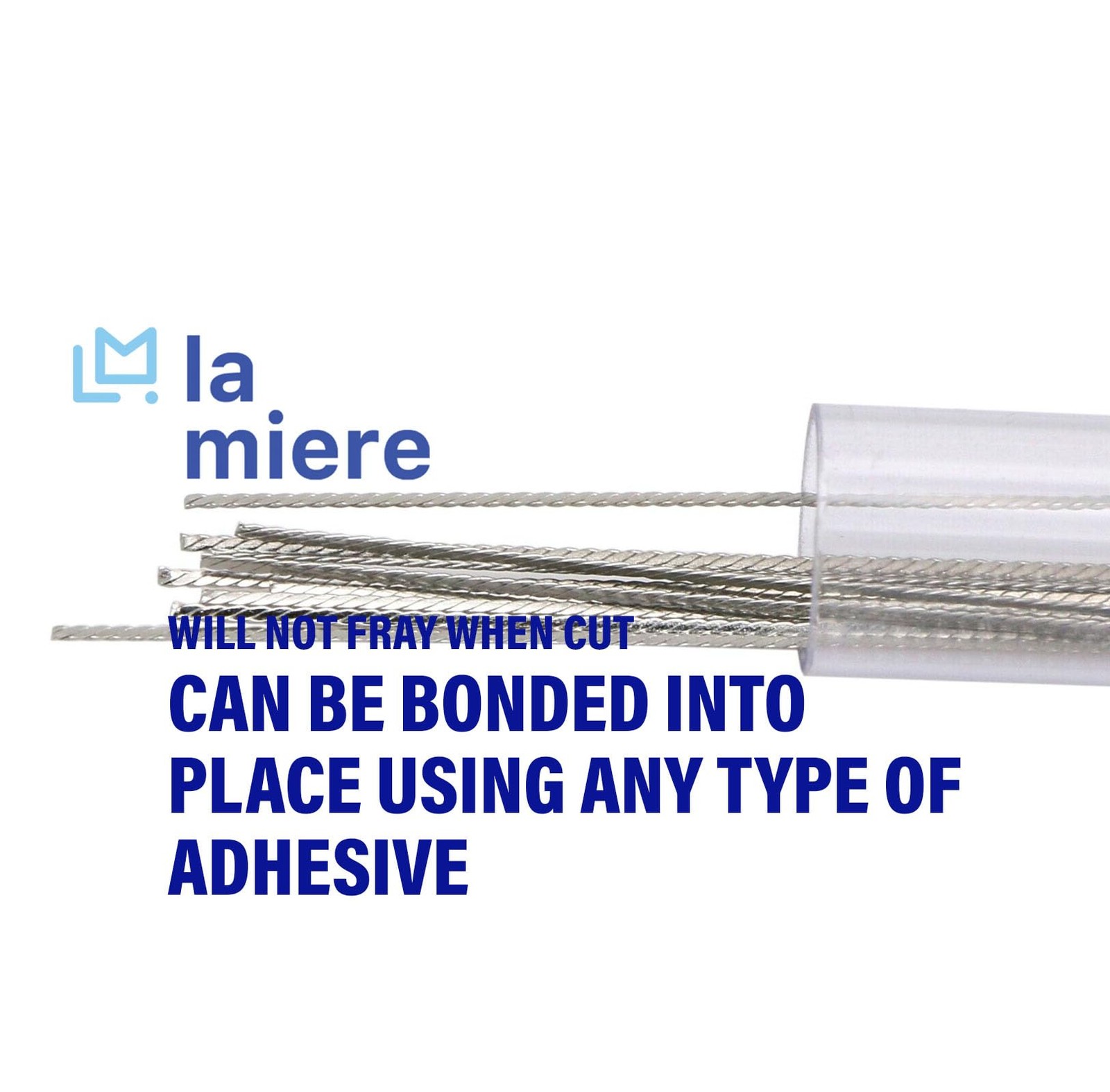 10Pcs Lingual Retainer Wire Stainless Steel, Flat Straight Twist Wires, 010-032