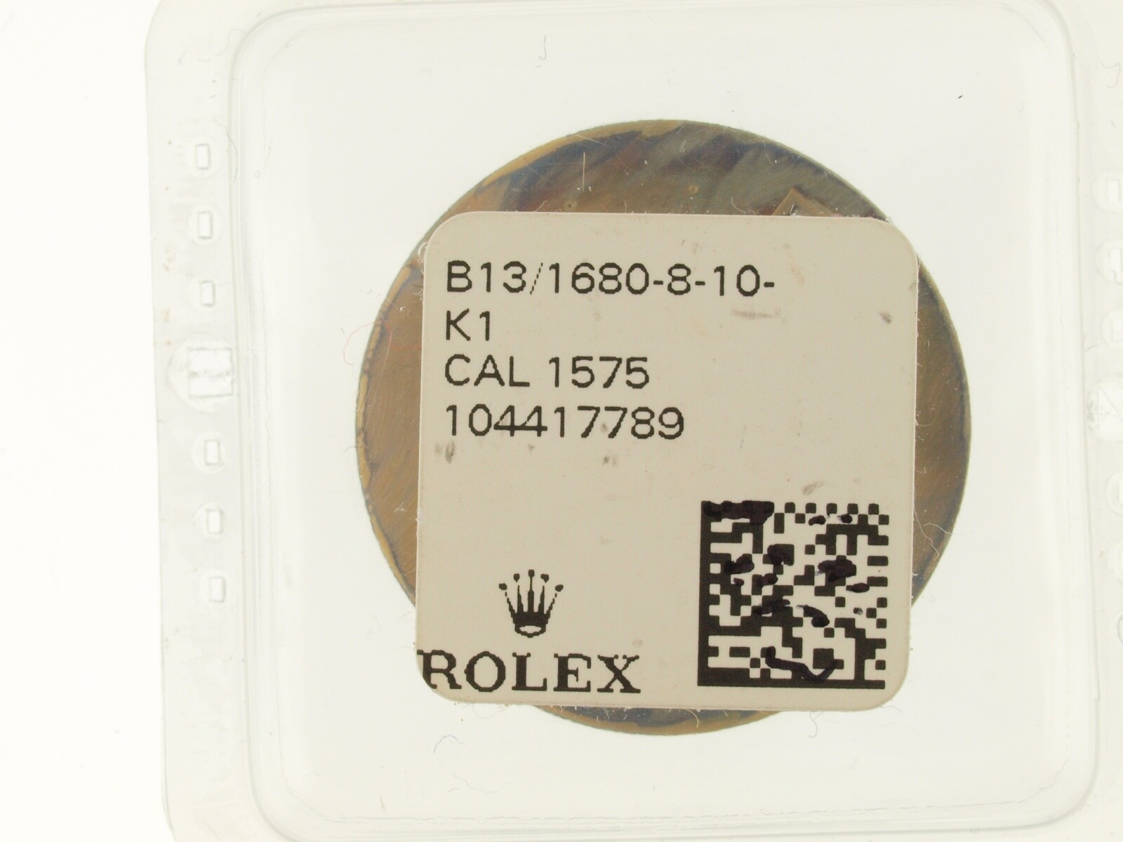 Genuine Rolex 1680 Blue Submariner, Cal 1575 Tritium Nipple dial, (60)