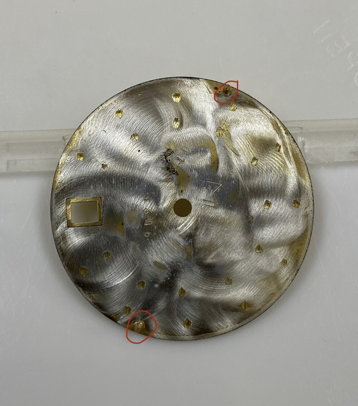 Genuine Omega De Ville Automatic Caliber 1010 Gold 27.5mm Dial