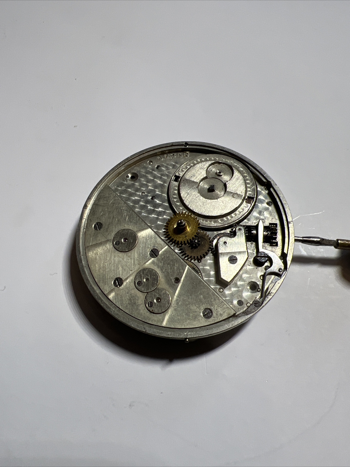 Pocket watch movement Jules Huguenin Locle Tooth Wolf Full Jevels Swis Mens