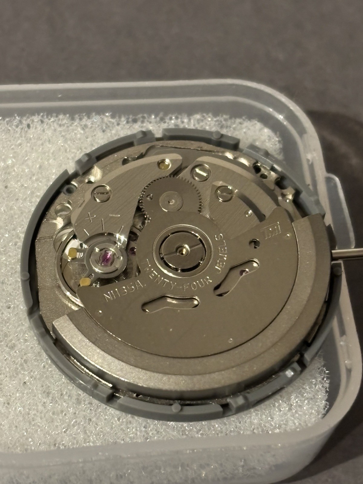 Genuine Seiko NH35A NH35 TMI Automatic Watch Movement, 3 o’clock, White Date UK