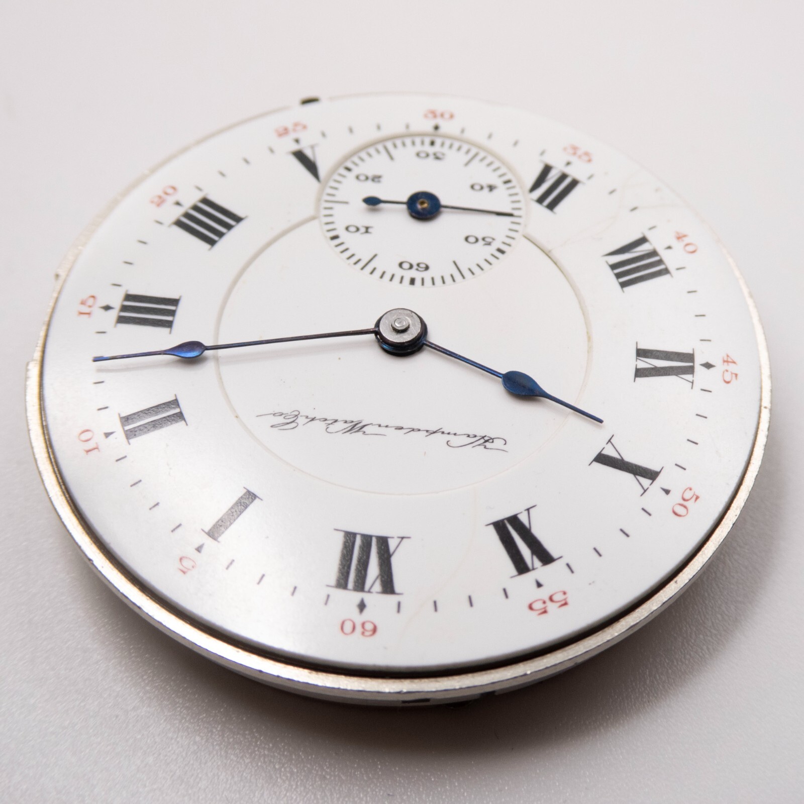 Hampden Dueber Grand Model 4 12-Size 17-Jewel Antique Pocket Watch Movement