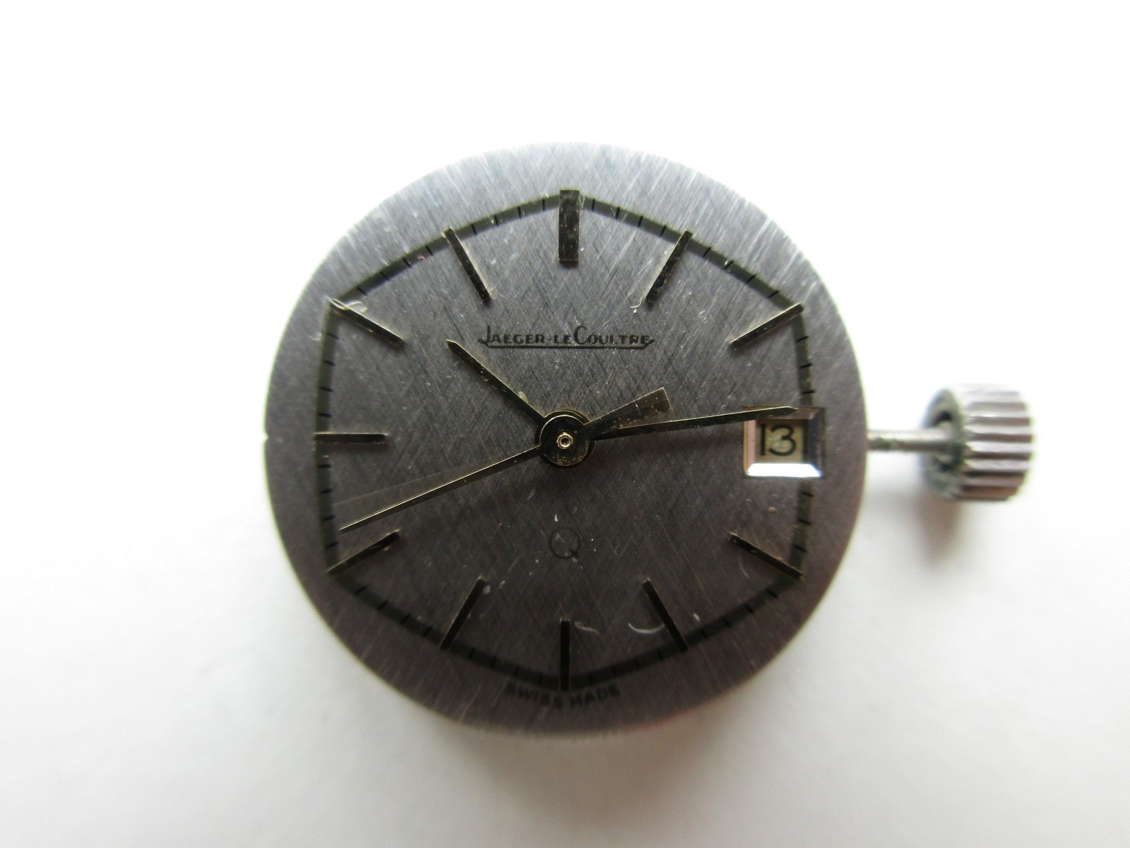 Jaeger-LeCoultre cal. 624 ETA cal 956.111 Swiss watch movement & crown – running