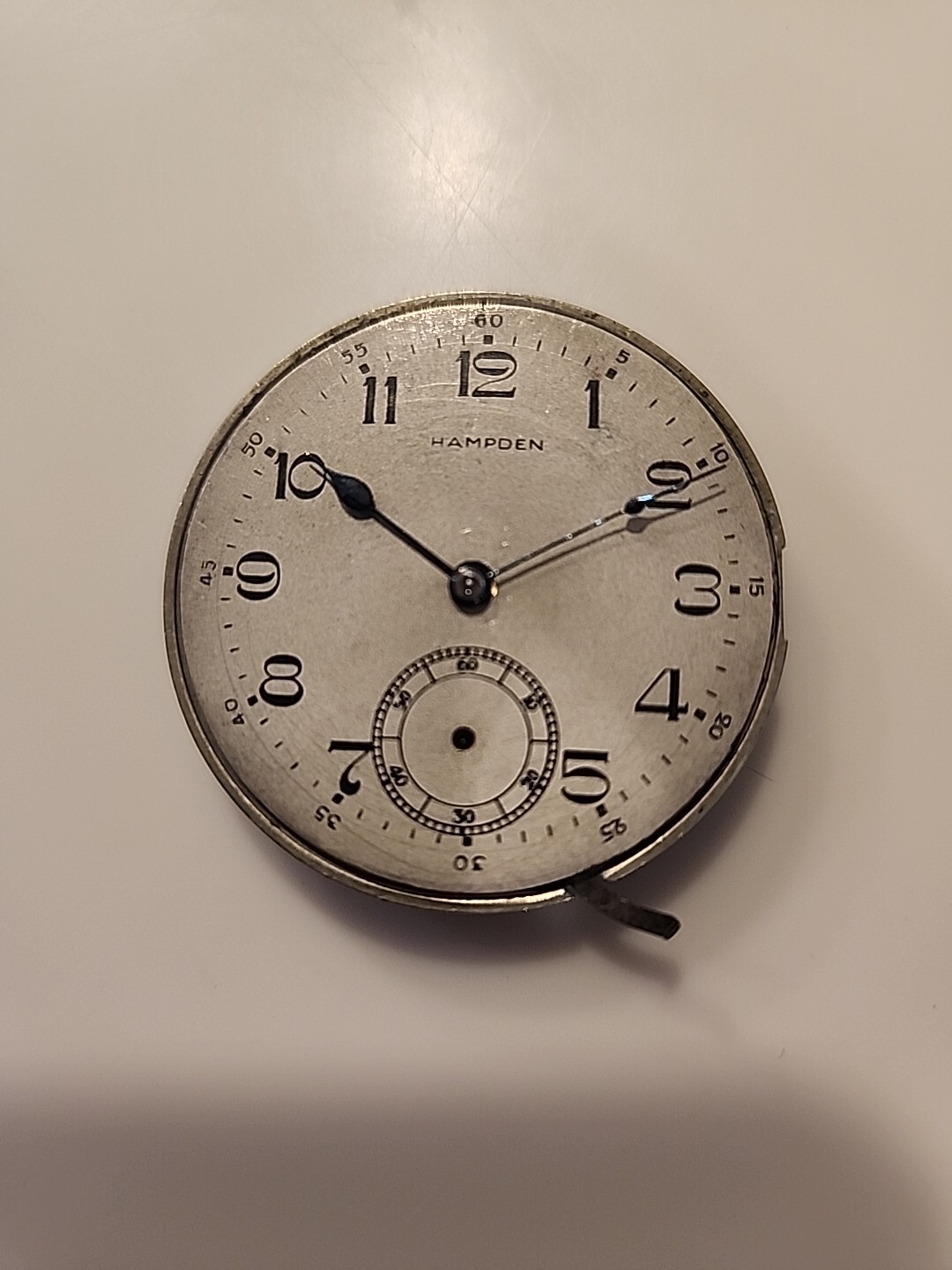 RARE/Premium 15J 1901 Hampden 12s General L Stark Mvmt, Running Keeps Time C2