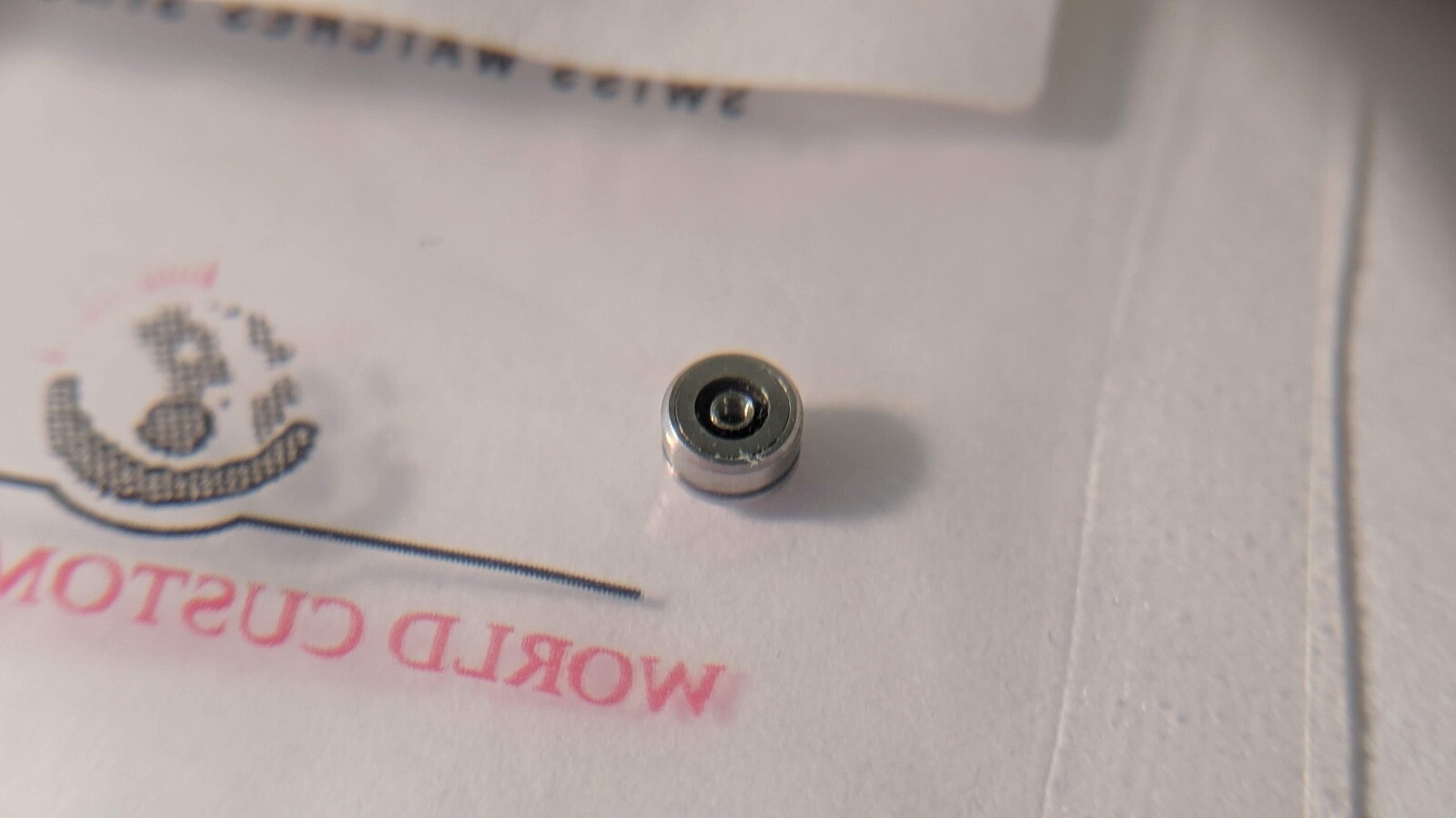 Tissot CROWN White (08) 3.5mmx2.7mm) NEW M0.90 (tap 10)