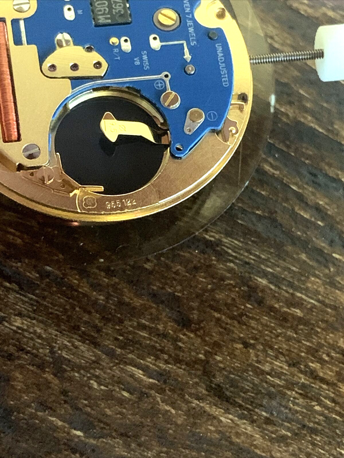 ETA 955.122 Quartz Movement for Breitling + Rings GENUINE ORIGINAL SWISS MADE