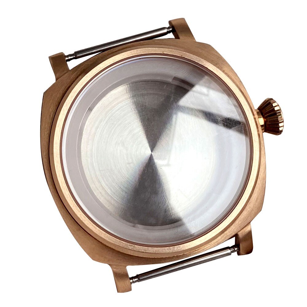 Mod CUSN8 Bronze Case Sapphire Crystal 200m Waterproof Watch Cases For NH35 NH36