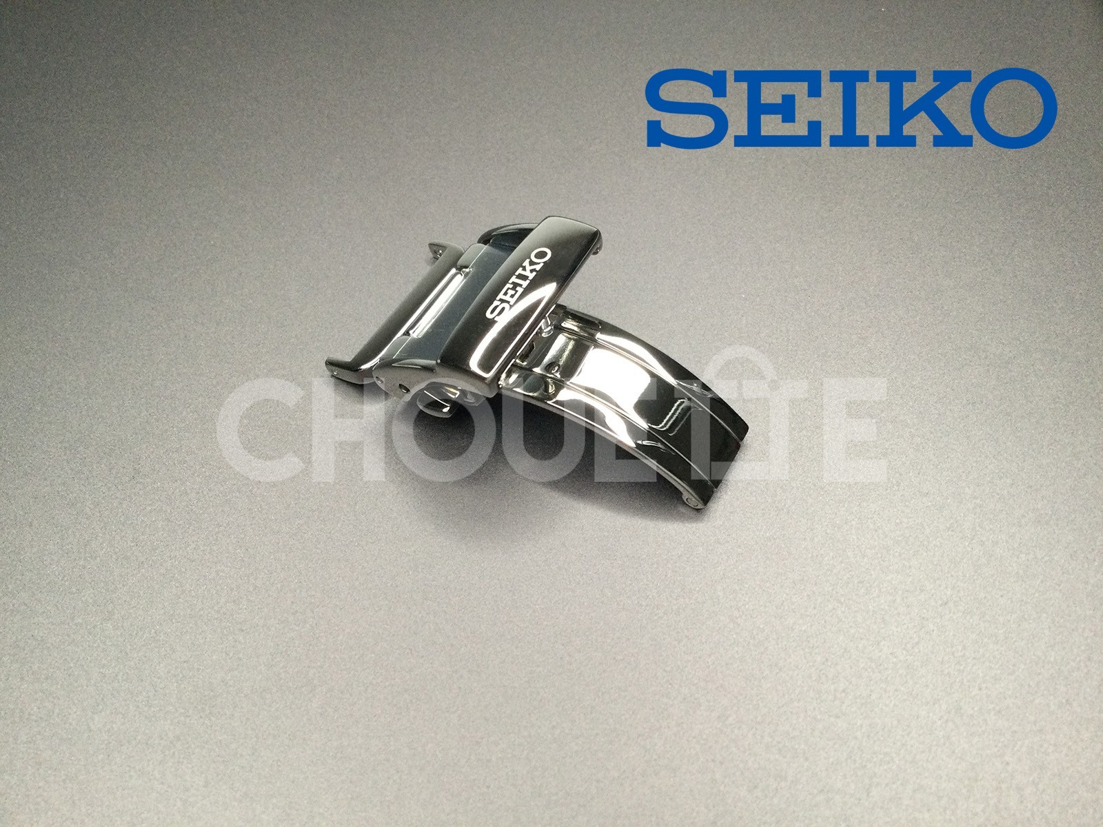 OEM Seiko 18MM Deployment SS Folding Buckle Clasp B23S51SA01W (Polished Finish)