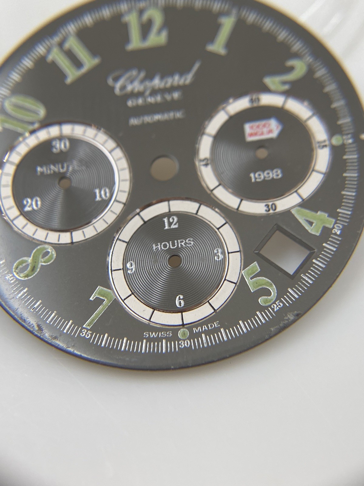 Genuine Chopard Geneve Automatic 1000 Mille Miglia 1998 Dial Ref.8331 Cal.2894/2