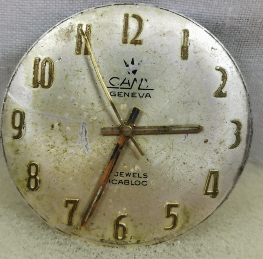 Camy 17J Cal. FHF 67 Swiss Wristwatch Movement Repair/Parts