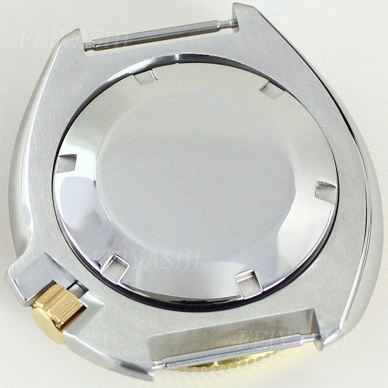 44mm Watch Case Modify Seiko turtle 6105 Mod Sapphire 10ATM For Seiko NH35 38 36