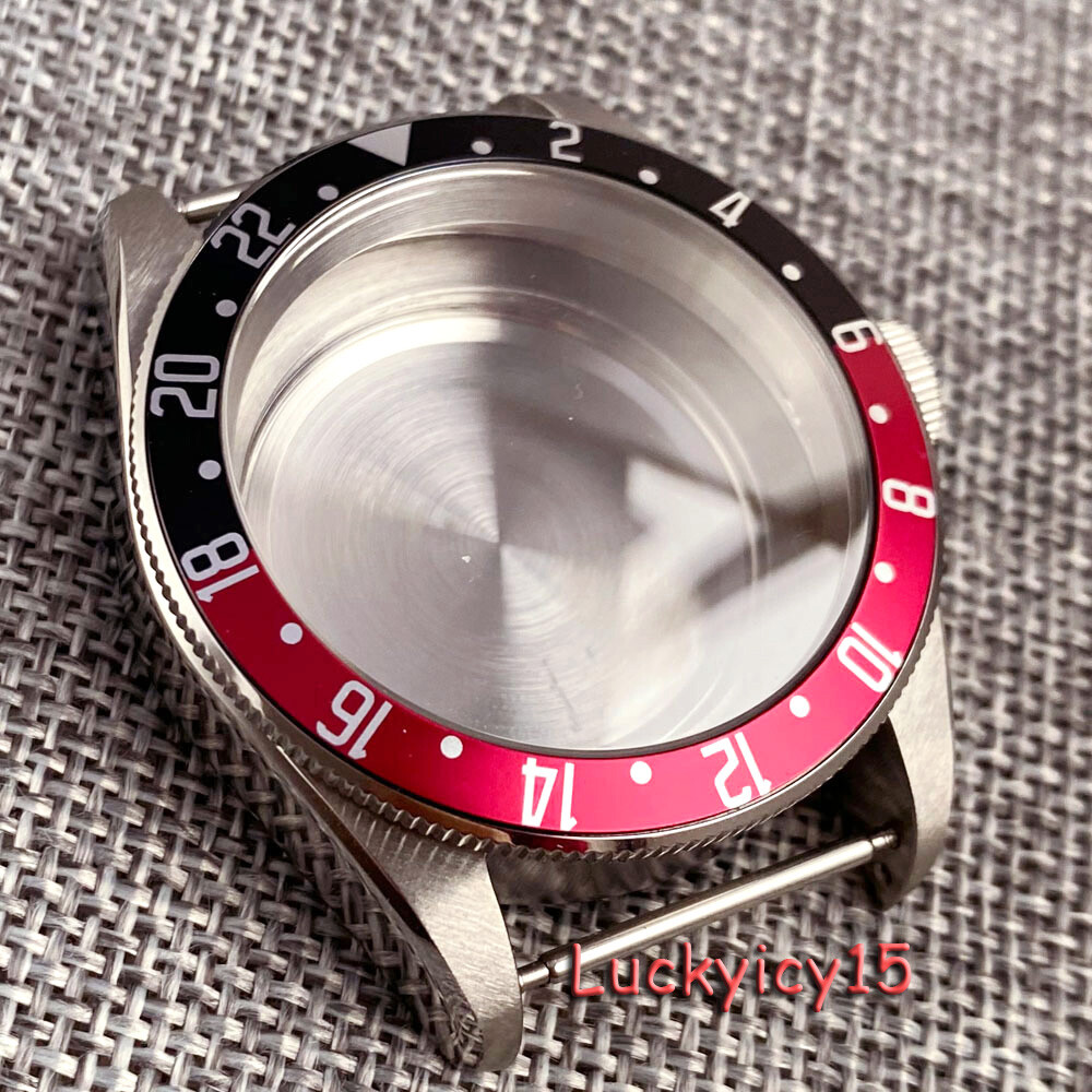 Corgeut 41mm Silver Case Sapphire Glass Fit NH35 NH36 ETA 2824 2836 Miyota 82