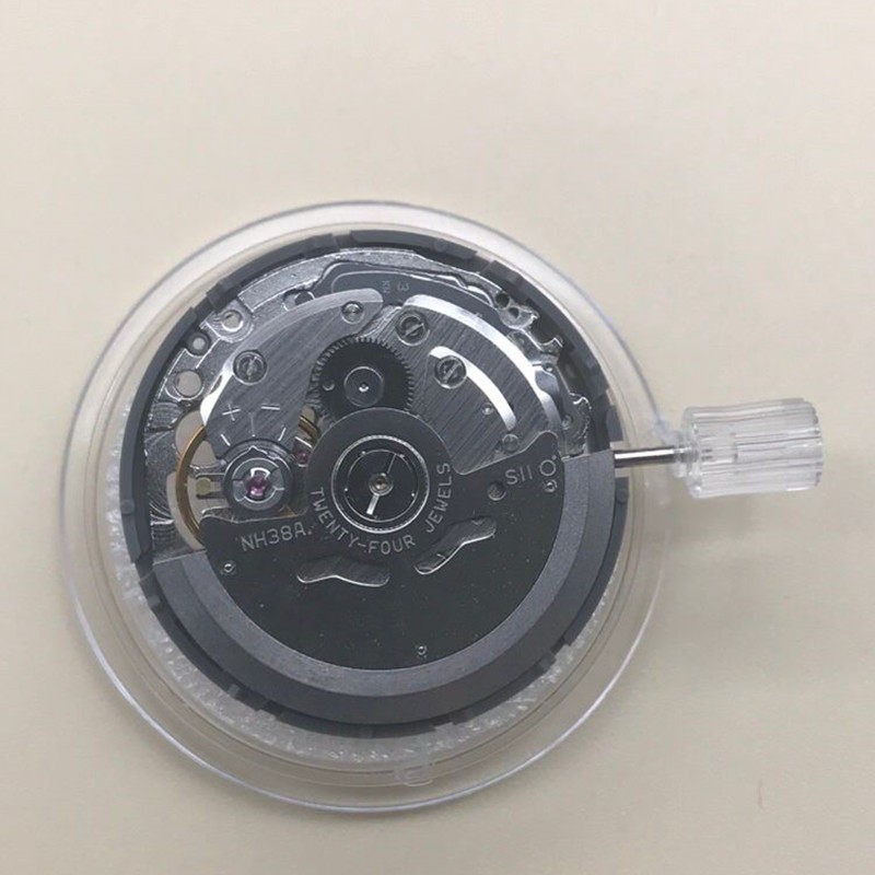 Japan Genuine NH38A Mechanical Movement Mod Automatic Watch Mechanism 24 Jewels