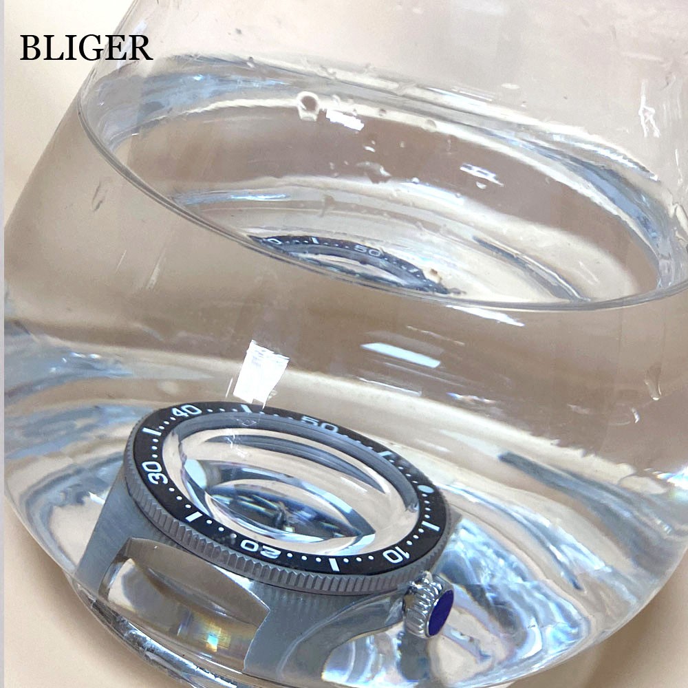 62MAS Case Fit NH35 PT5000 Automatic Dive Watch Case 300M Waterproof Sapphire