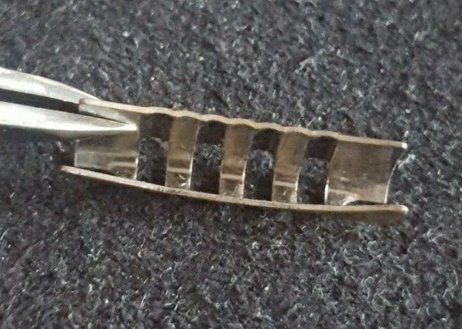 Omega Gold Plated Shiny-Brush Finish End Piece Number 609