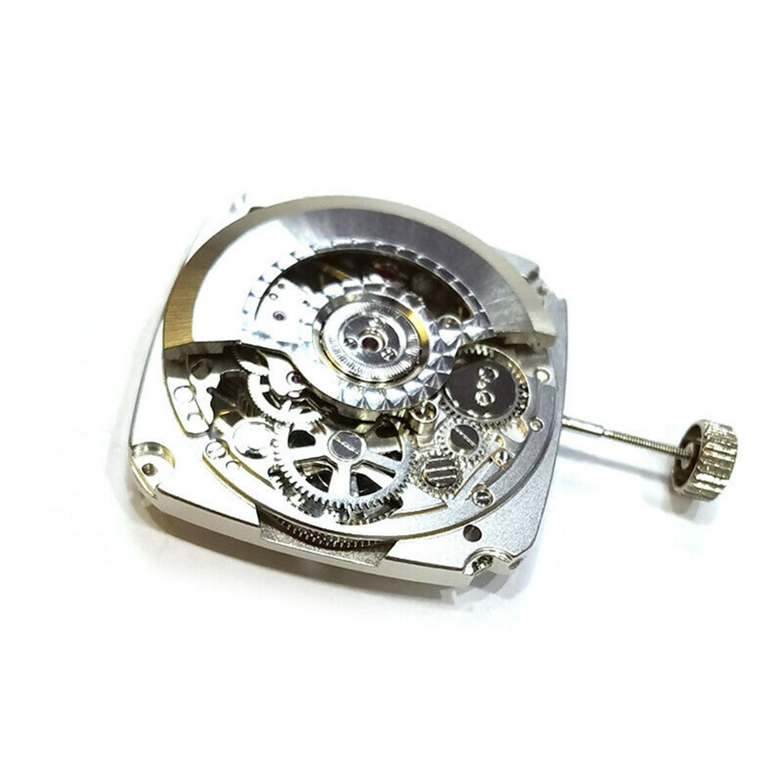 3 Hands Hollow Automatic Mechanical Watch Movement For Tianjin ST25 Movement