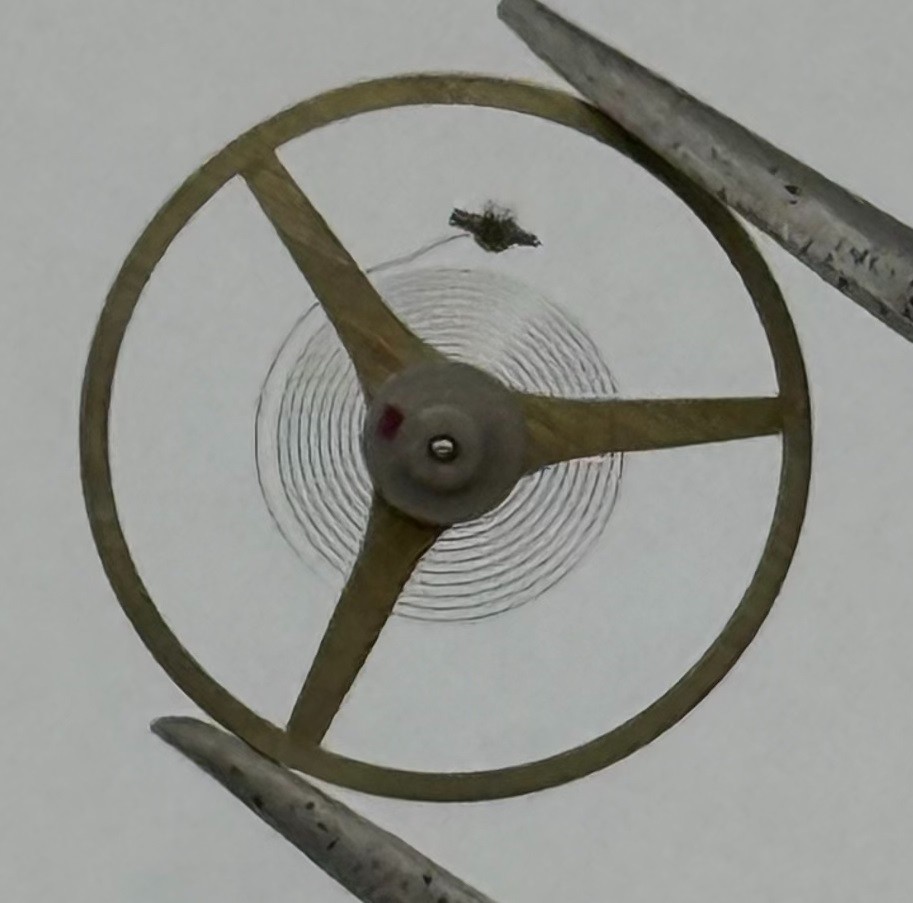 Cupillard 233/68 233/70 Balance Wheel Complete And Spring 1794 Watch Parts NOS