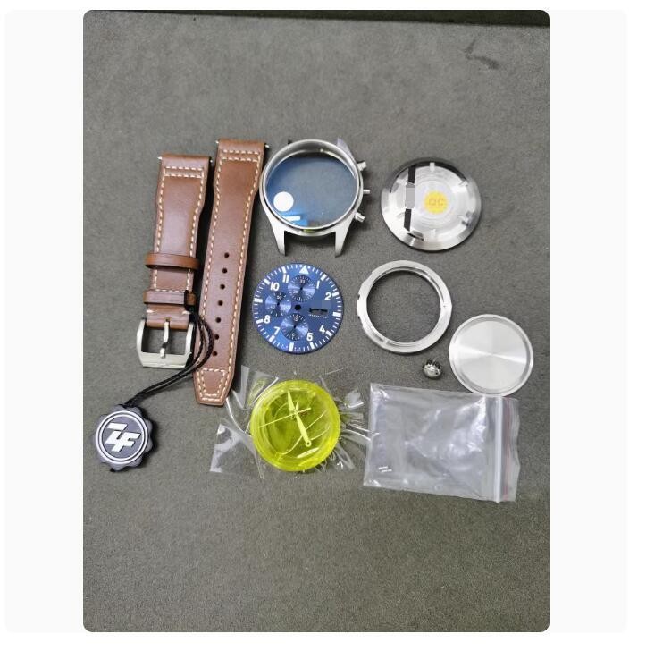 Watch Accessory Watch Case Assembly 43mm for ETA7750 Movement