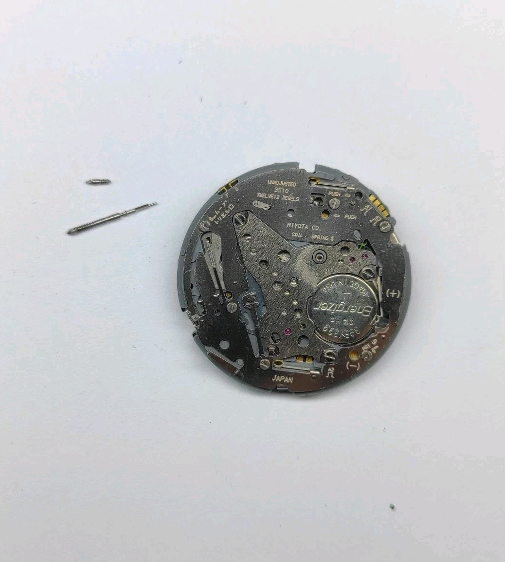 Miyota 3S10 movement complete working tested