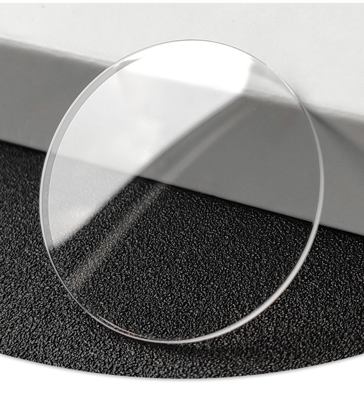 0.8-3.0mm Thick Sapphire Double Dome Watch Crystal Glass 16-44.5mm Replacement