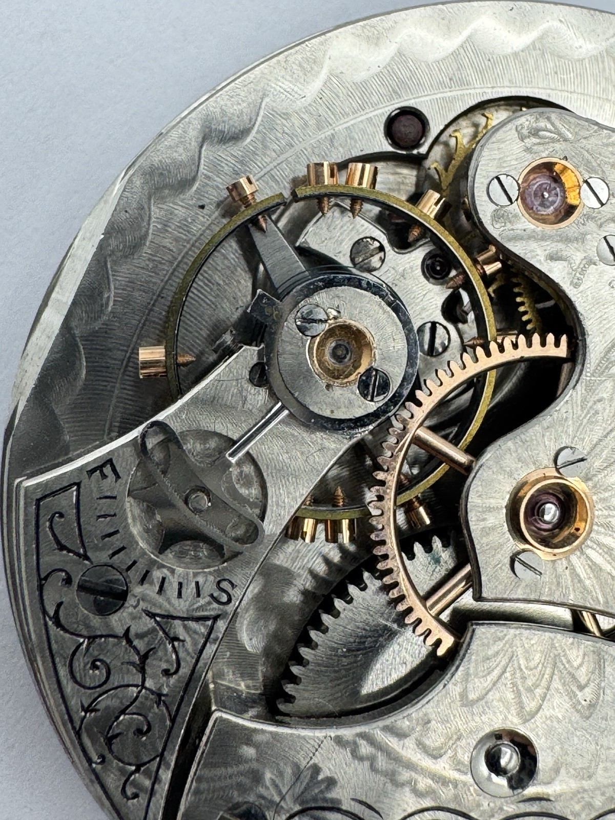 Vintage Lady Waltham 6s 16J Model 1890 Pocket Watch Movement For Parts Or Repair