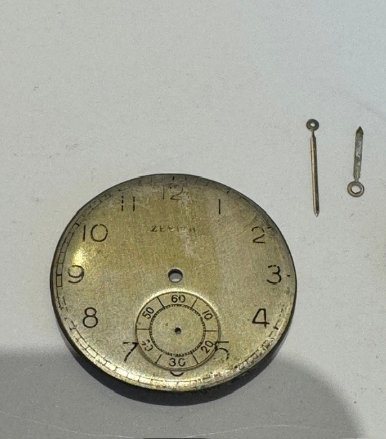 Zenith 126 21 Parts 2 Dials 5 Hands Great Condition