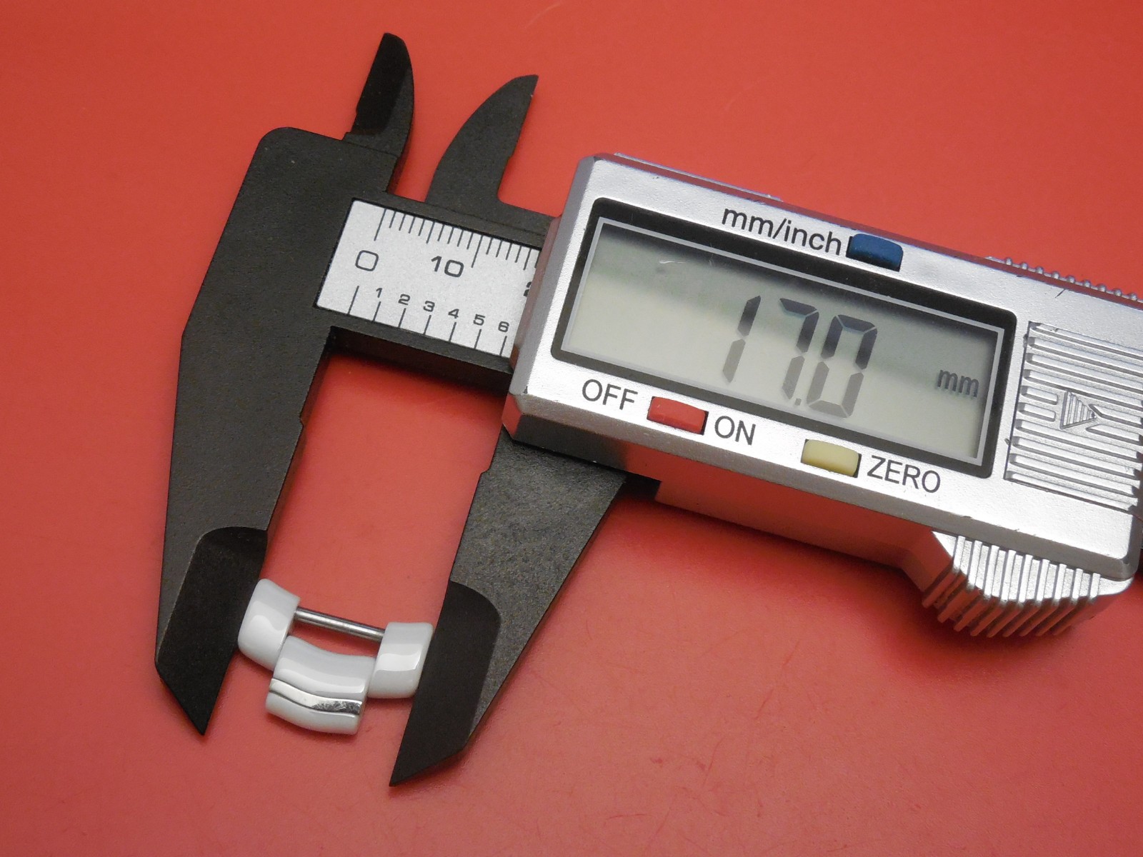EBEL WHITE CERAMIC 17MM STRAP BAND BRACELET LINK FOR 33MM X-1 x1 MODEL