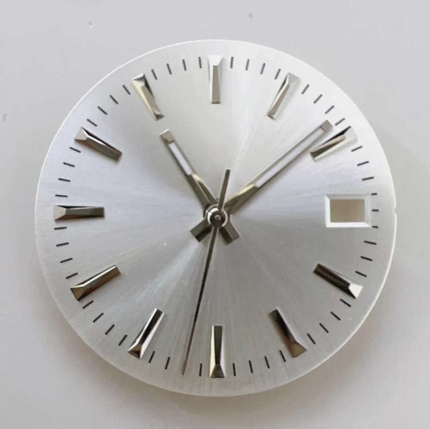 29mm/28.5mm Sunburst Dial + Hands Stud No Lume for NH35/8215/2836 Movement