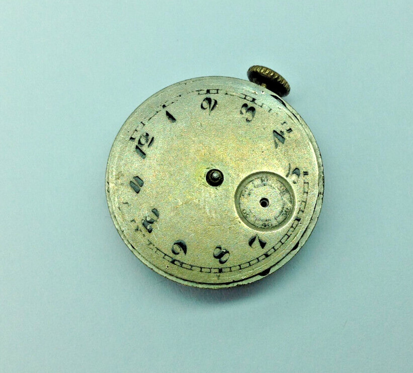 Vintage OPTIMA Military Watch Movement – Ticking – Restoration / Repair