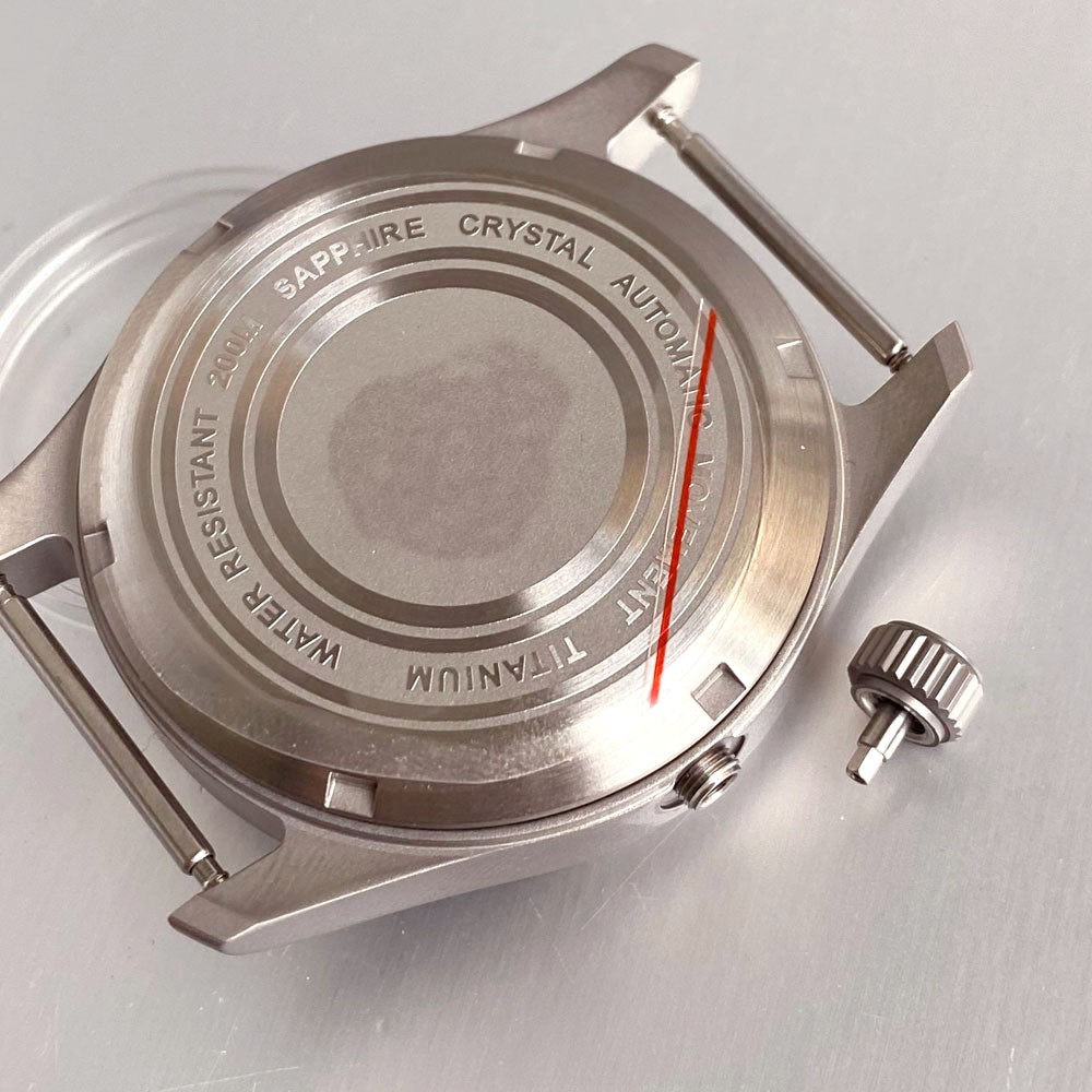 39mm Pilot Watch Accessories Case+Dial+Hands Fit NH35 Miyota8215 ETA2824 PT5000