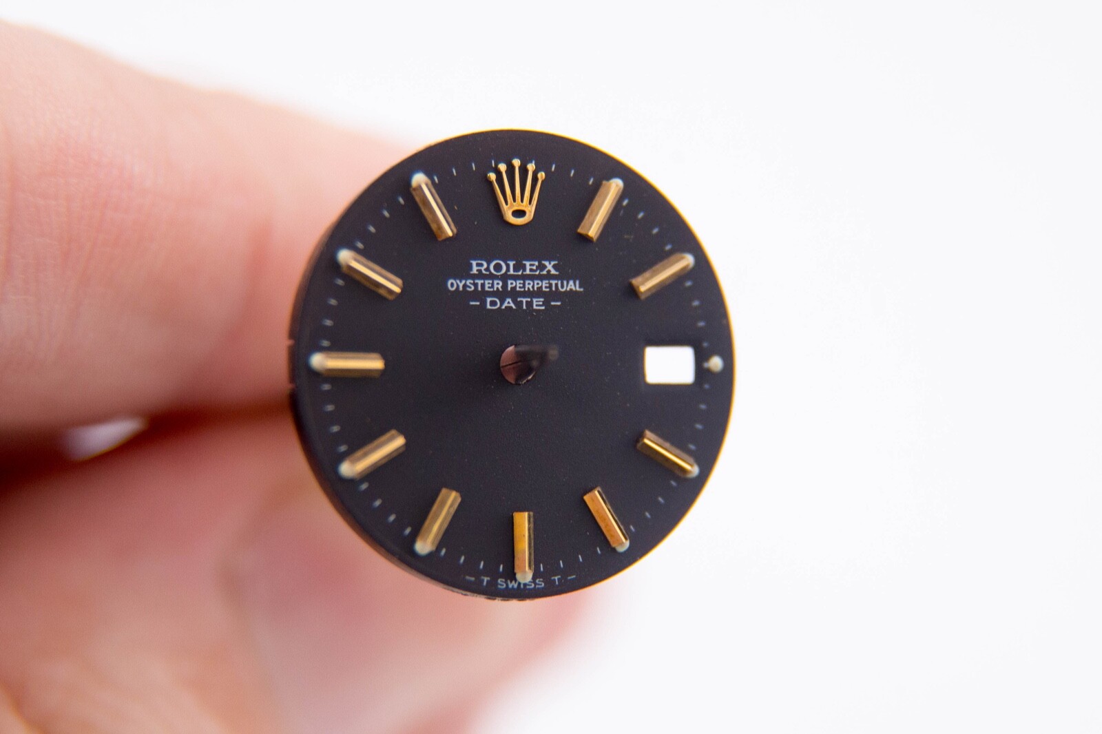 Rolex Black Matte Two Tone Tritium Dial 26mm Datejust 6917 69173