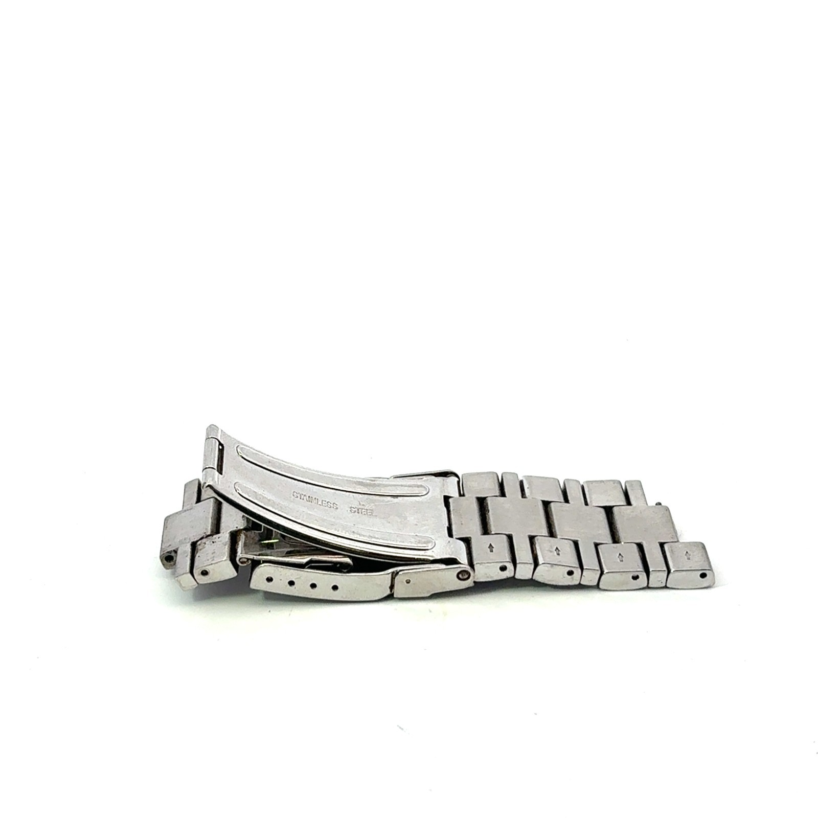 Bulova Marine Star Two Tone Stainless Black Carbon Fiber Buckle Clasp and Links