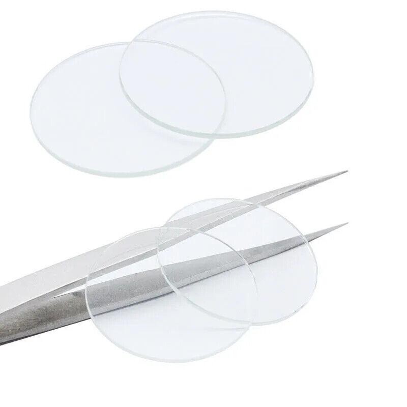 Watch Mineral Glasses 1.2mm Sapphire Crystal Single Dome Round Lens 18mm to 42mm