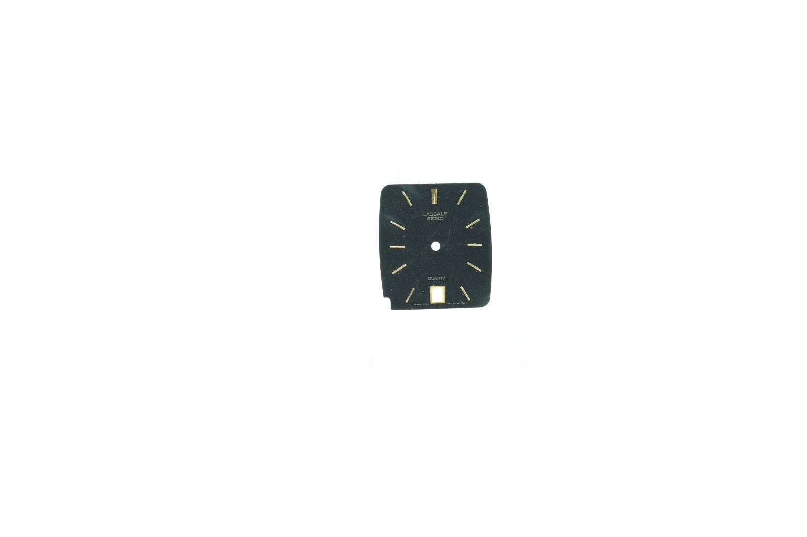LASSALE SEIKO QUARTZ TANK WRIST WATCH DIAL 7759-5030 D (KS)