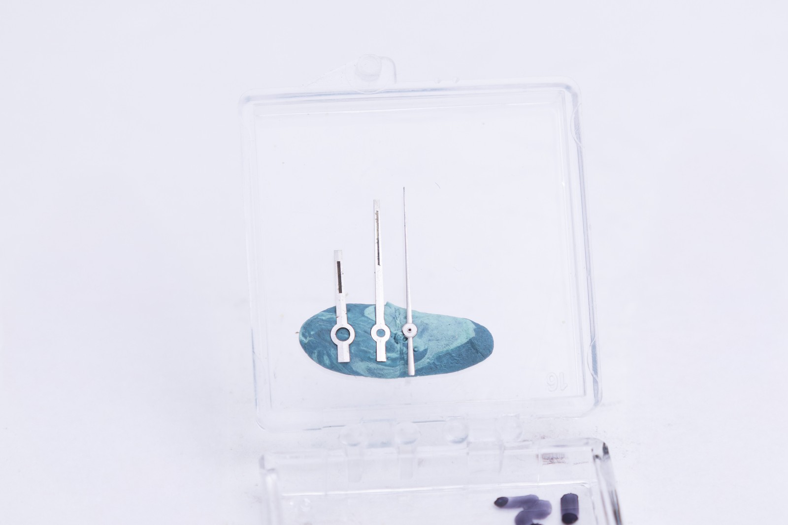 Rolex White Gold Tritium hand set for caliber 1570 FCD27122